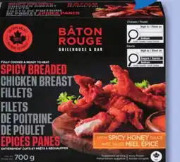 IGA BÂTON ROUGE FROZEN BREADED CHICKEN BREAST FILLETS offer