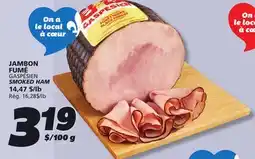 IGA GASPÉSIEN SMOKED HAM offer