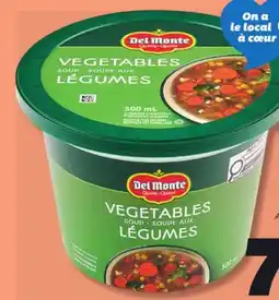 IGA DEL MONTE SOUP offer