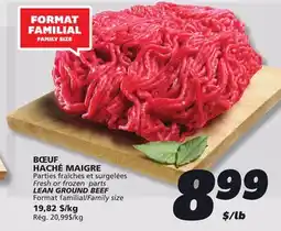 IGA LEAN GROUND BEEF offer