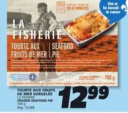 IGA LA FISHERIE FROZEN SEAFOOD PIE offer