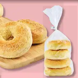 IGA SAVEURS DU FOUR BAGELS offer