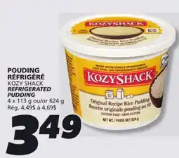IGA KOZY SHACK REFRIGERATED PUDDING offer