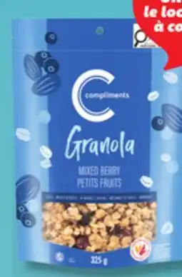 IGA COMPLIMENTS (1 kg) GRANOLA OR QUICK OATS offer