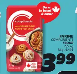 IGA COMPLIMENTS FLOUR offer