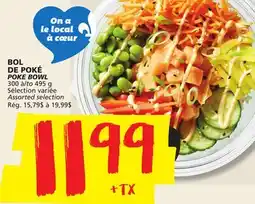IGA POKE BOWL offer
