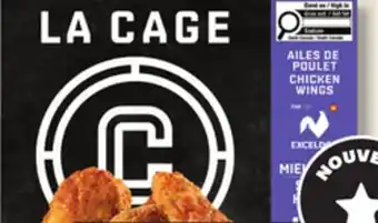 IGA LA CAGE FROZEN CHICKEN WINGS offer