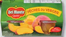 IGA DEL MONTE FRUITS IN CUPS offer