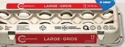 IGA COMPLIMENTS WHITE EGGS offer