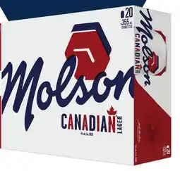 IGA MOLSON CANADIAN BEER offer