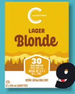 IGA COMPLIMENTS NON-ALCOHOLIC BEER offer