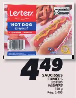 IGA LESTERS WIENERS offer