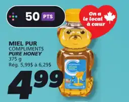 IGA COMPLIMENTS PURE HONEY offer