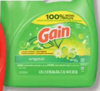 IGA GAIN LAUNDRY DETERGENT offer