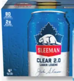 IGA BEER SLEEMAN CLEAR 2.0 offer
