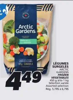 IGA ARCTIC GARDENS FROZEN VEGETABLES offer