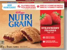 IGA NUTRI-GRAIN CEREAL BARS, RICE SQUARES OR TARTS offer