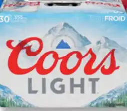 IGA COORS LIGHT BEER offer