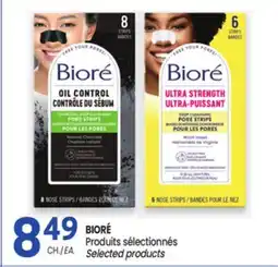 Uniprix BIORÉ Produits sélectionnés / Selected products offer