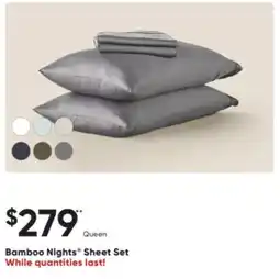 Dormez Vous Bamboo Nights Sheet Set offer