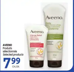 Uniprix AVEENO Produits sélectionnés/Selected products offer