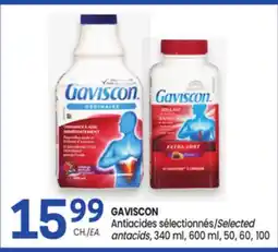 Uniprix GAVISCON Antiacides sélectionnés/Selected antacids offer