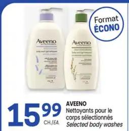 Uniprix AVEENO Nettoyants pour le corps sélectionnés/ Selected body washes offer