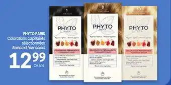 Uniprix PHYTO PARIS Colorations capillaires sélectionnées / Selected hair colors offer