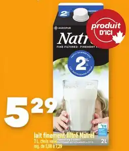Marche Ami lait finement filtré Natrel offer