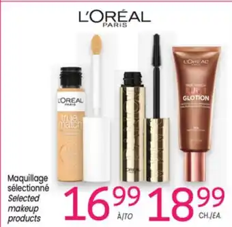 Uniprix L'ORÉAL PARIS Maquillage sélectionné / Selected makeup products offer