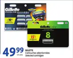 Uniprix GILLETTE Cartouches sélectionnées / Selected cartridges offer