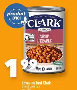 Marche Ami FÈVES AU LARD CLARK offer