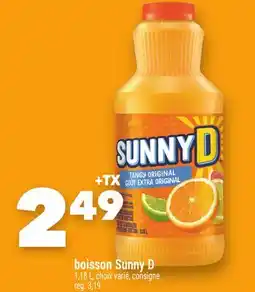 Marche Ami boisson Sunny D offer