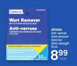 Uniprix OPTION+ Anti-verrues / Wart remover Extra fort / Extra-strength offer