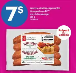 Maxi SAUCISSES ITALIENNES PIQUANTES KIOSQUE DE RUE PC | SPICY ITALIAN SAUSAGES offer