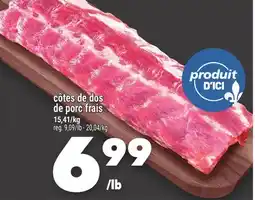 Marche Ami côtes de dos de porc frais offer