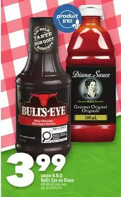 Marche Ami sauce B.B.Q Bull'sEye ou Diana offer