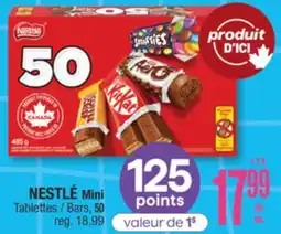 Jean Coutu NESTLÉ Mini Bars offer