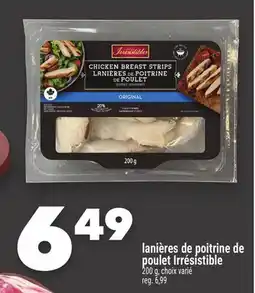 Marche Ami Lanières de poitrine de poulet Irrésistible offer