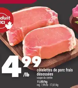 Marche Ami côtelettes de porc frais désossées offer