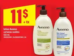 Maxi LOTION AVEENO offer