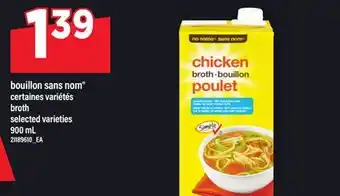 Maxi BOUILLON SANS NOM | BROTH offer