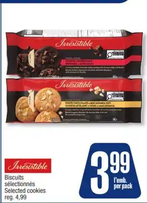 Jean Coutu Irrésistible Selected cookies offer