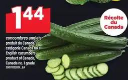 Maxi CONCOMBRES ANGLAIS | ENGLISH CUCUMBERS offer