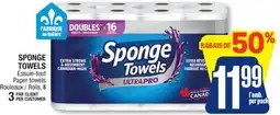 Jean Coutu SPONGE TOWELS Paper towels offer