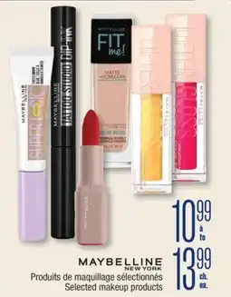 Jean Coutu MAYBELLINE NEW YORK Selected makeup products offer