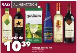 Marche Ami vin rouge, blanc ou rosé offer