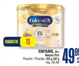 Jean Coutu ENFAMIL A+ Neuro Pro Powder offer