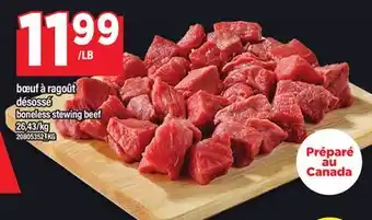 Maxi BŒUF À RAGOÛT DÉSOSSÉ | BONELESS STEWING BEEF offer
