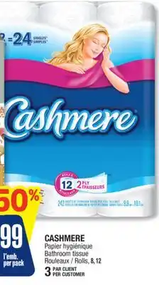 Jean Coutu CASHMERE Bathroom tissue offer